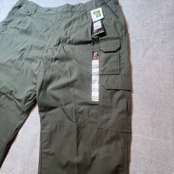 5.11 Men's TACLITE Pro Tactical Pants, Style 74273, Waist 44x32 In Olive Drab - Picture 2 of 10